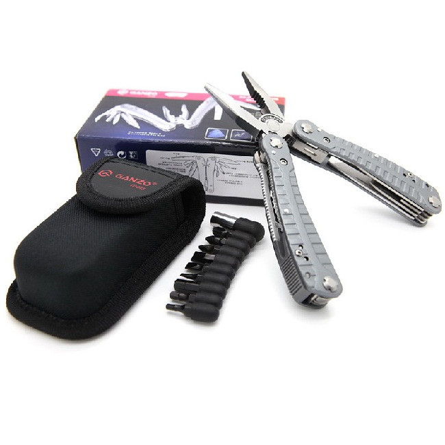 Мультитул Ganzo G105, (16.5 см) 22 функції + біти та чохол Київ - фото 11