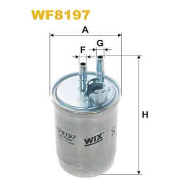 Фильтр топливный Wixfiltron WF8197 Винница