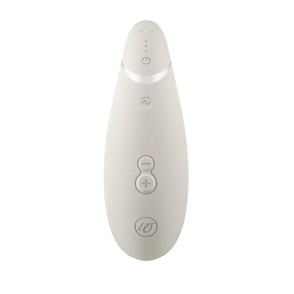 Вакуумний кліторальний стимулятор Womanizer Premium 2 Gray Sex Aura Київ - фото 4