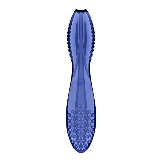 Двосторонній скляний дилдо Satisfyer Dazzling Crystal 2 Blue Львів
