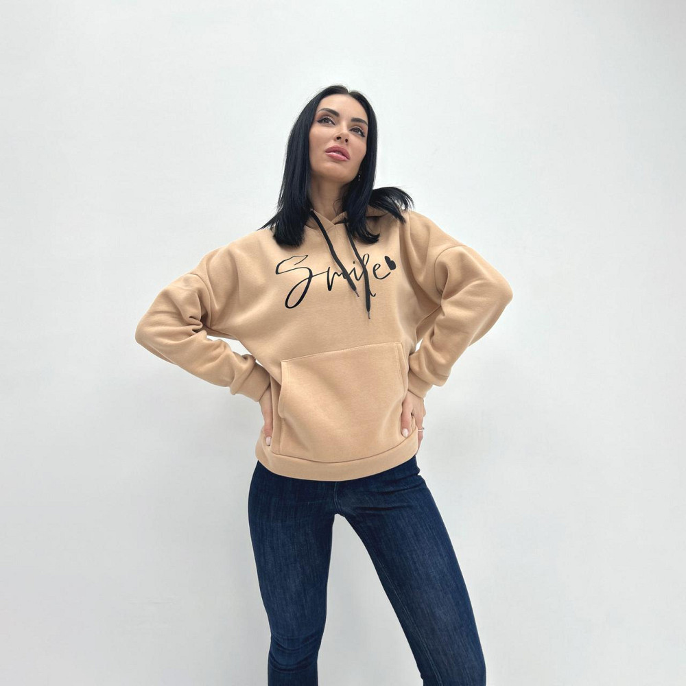 Женский худи с принтом 