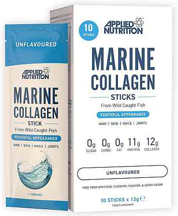 Морський колаген Applied Nutrition Marine Collagen Stick Pack 10 x 12 г, Unflavored Луцьк