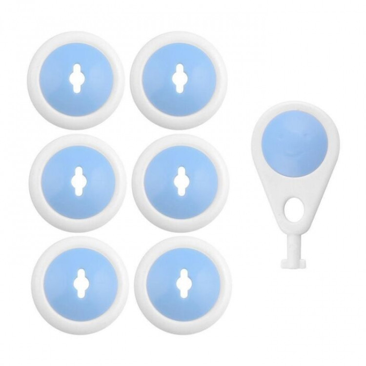 Захист заглушки на розетки для захисту дітей 6шт Вінниця - фото 1