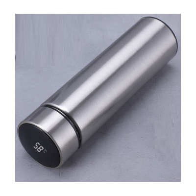 Термос Merlion з цифровим термометром 0,5 л, срібний (SUS-304E-S) Вінниця - фото 1