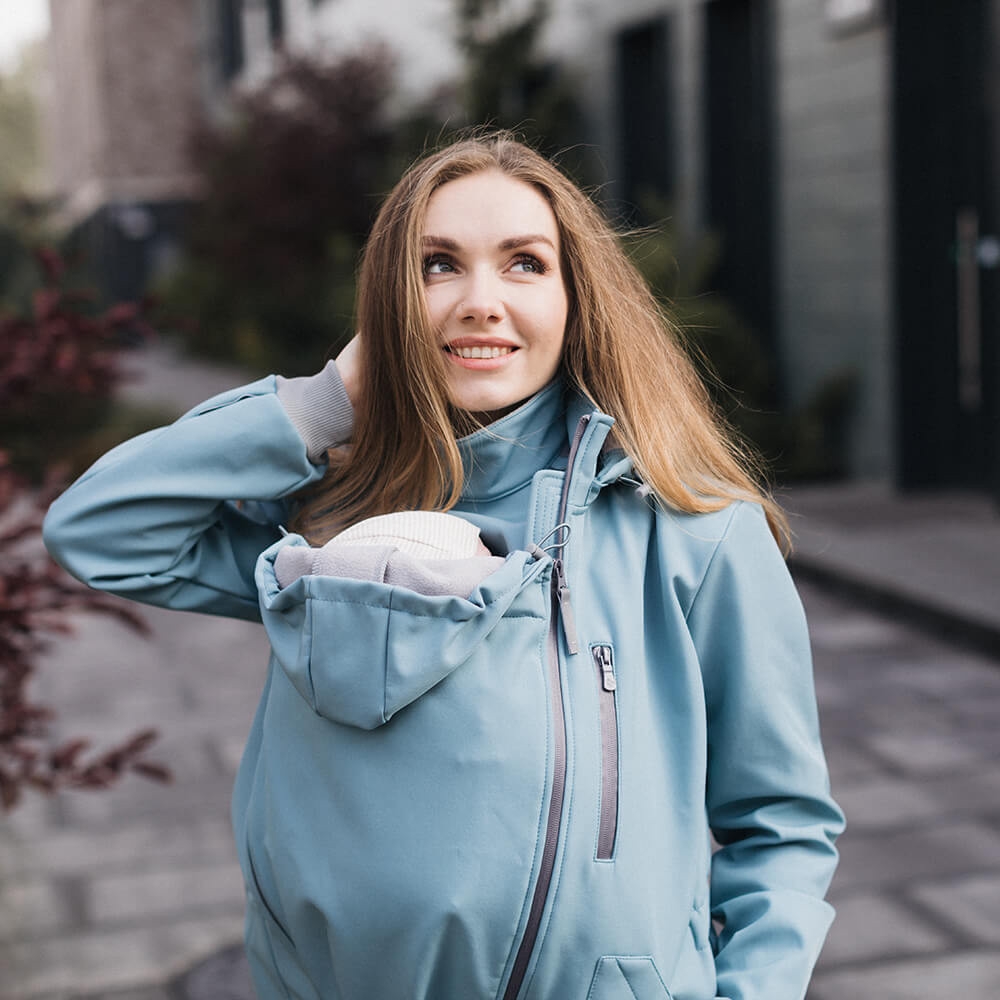 Слінгокуртка, куртка для вагітних 4 в 1 Скай Київ - фото 2