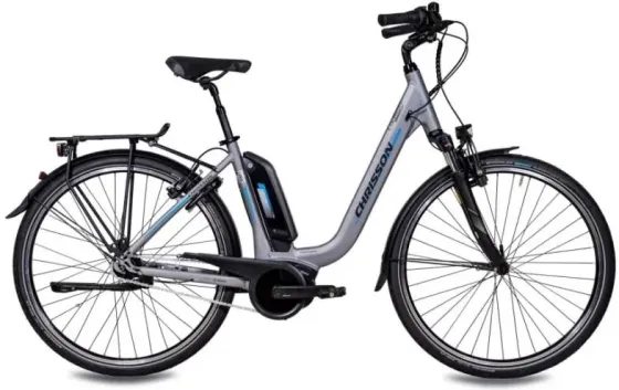 Велосипед Chrisson E-Cassiopea Inch 50Cm Women 7Sp Rim Brakes Silver Grey 28 Киев