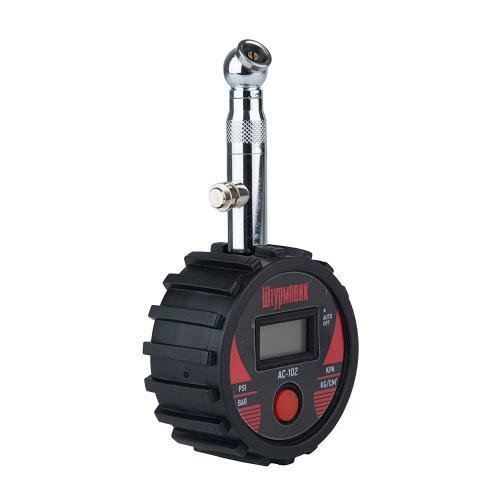 Манометр Штурмовик AC-102 з LCD дисплеєм та LED підсвіткою, вимір psi/bar|кг/см²|kPa, діапазон 0-10 Харків - фото 3
