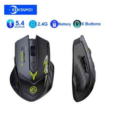 Бездротова ігрова миша GAMING MOUSE Bluetooth + 2.4G (чорна) Запоріжжя