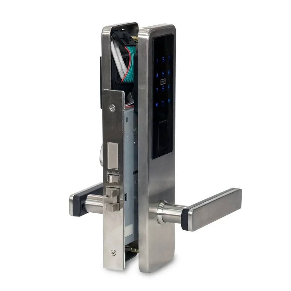 Замок електромеханічний автономний Trinix TRL-5302BT Silver з Bluetooth і зчитувачем Mifare (65-00059) Київ - фото 2