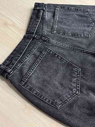 Джинсы женские It’s Basic 4545-2W6-1 straight fit baggy широкие с отвернутым поясом черные, черный, 34, 34, 72 см, 97 см Киев