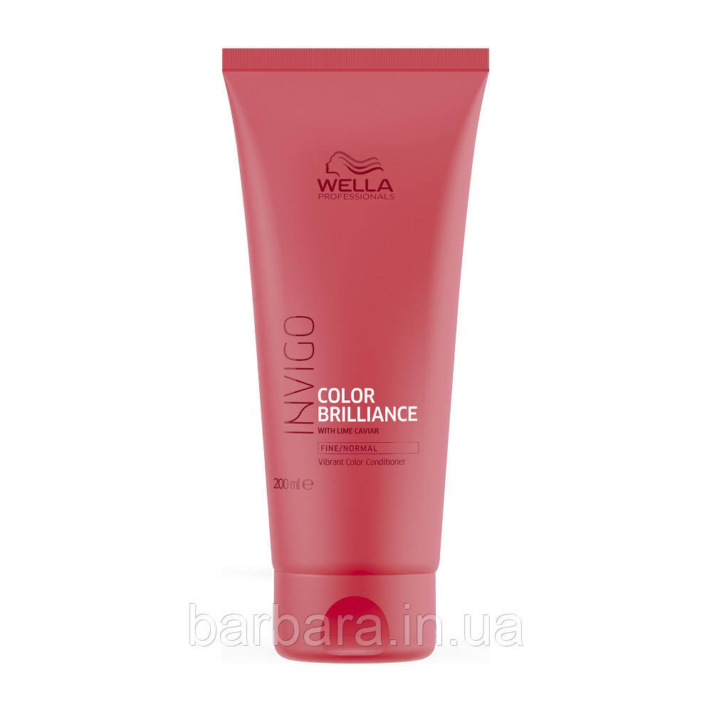 Бальзам-кондиціонер для фарбованого нормального та тонкого волосся Wella Invigo Brilliance Київ - фото 4