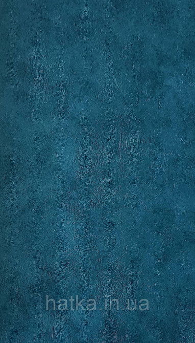 Шпалери вінілові на флізеліні Caselio 0.53х10 Beton 2 під штукатурку під бетон бірюзові матові Київ - фото 1
