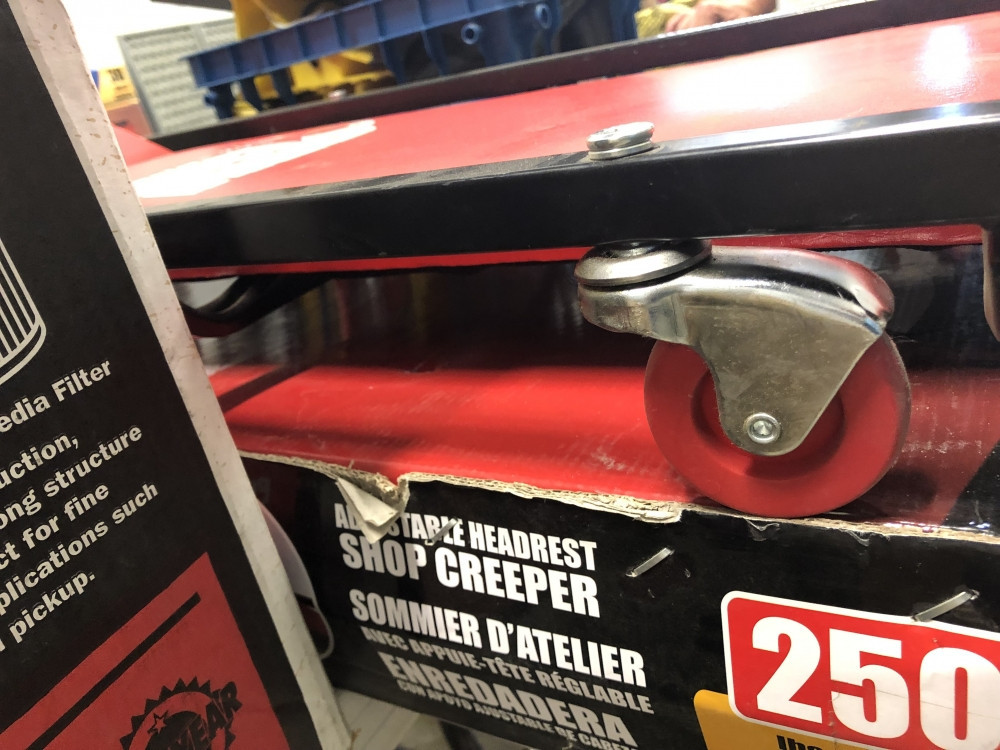 Лежак подкатной слесарный с подголовником TORIN TR6452 Чернигов - изображение 9