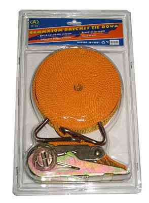 Стяжка вантажу 3T х47мм х10м ST-213-10 OR(у пластику) (компл.) Вінниця