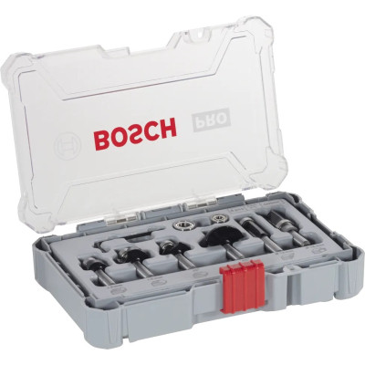 Набор фрез Bosch Professional кромочных фасонных, 8мм, 6шт (2.607.017.469) Винница - изображение 2