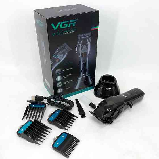 Машинка для стрижки волосся професійна VGR Hair Clipper V-653 Voyager, Електрична машинка IX-517 для стрижки Київ