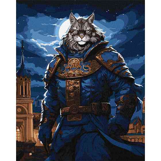 Картина за номерами "Пильний погляд" ©zubenko.oleksii KHO6573, 40х50см Вінниця