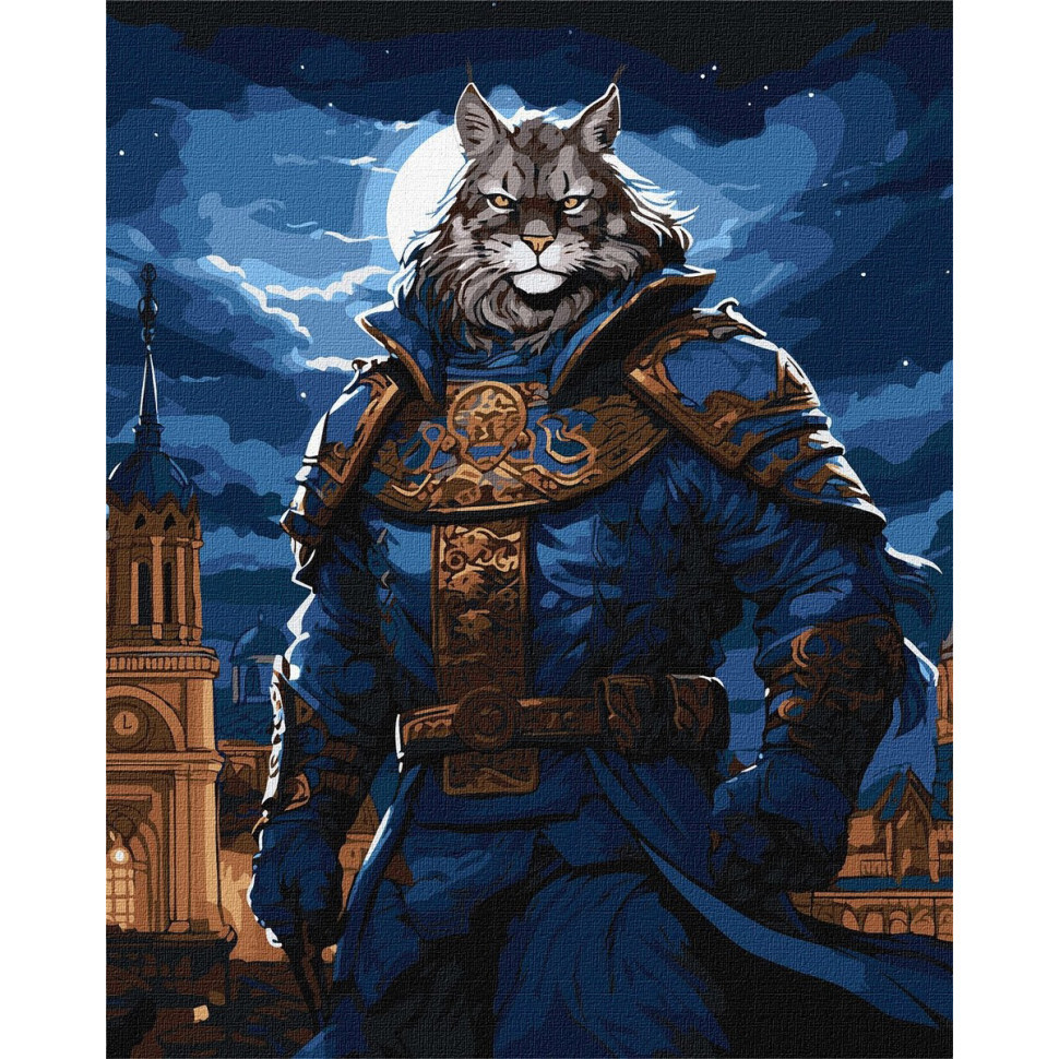 Картина за номерами "Пильний погляд" ©zubenko.oleksii KHO6573, 40х50см Вінниця - фото 1