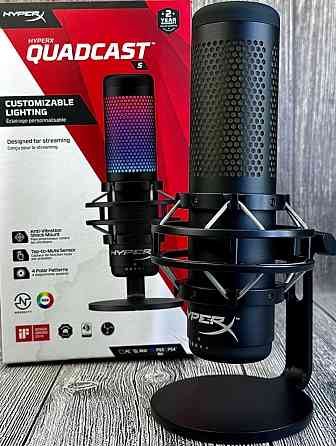 Мікрофон HyperX QuadCast S 1 шт. USED! Харків
