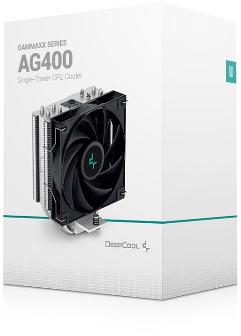 Кулер процесорний DeepCool AG400 (R-AG400-BKNNMN-G-1) Чорний Харків - фото 9