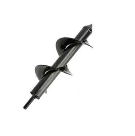 Бур садовий земляний для дриля, спіральне свердло 10x30см Винница