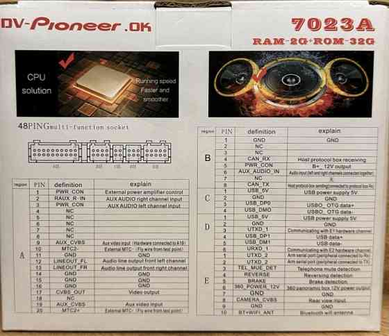 Магнитола 2DIN 7023A Android 2/32 Гб wi-fi Bluetooth с пультом. Харьков