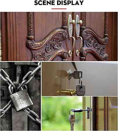 Прозорий замок для тренувань слесаря Київ