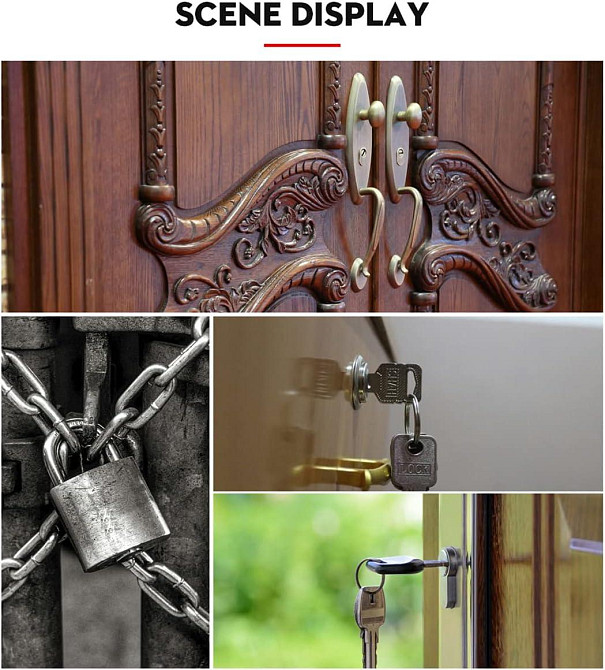 Прозорий замок для тренувань слесаря Київ - фото 4