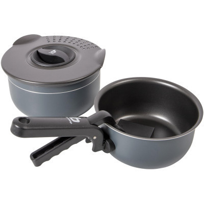 Набор туристической посуды Bo-Camp Trekking Anthracite 5 предметів Сірий (2300351) Винница - изображение 5