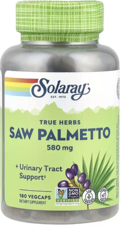 Сереноа Solaray Saw Palmetto Berry 580mg 180 вег капс Киев