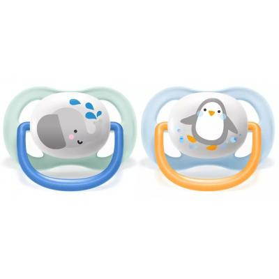 Пустышка Philips AVENT Ultra Air Animal для мальчиков 0-6 мес (SCF080/05) Винница - изображение 1