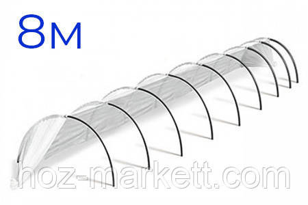 Парник мини теплица Подснежник 12 метров 42 г/м2 Харьков - изображение 7