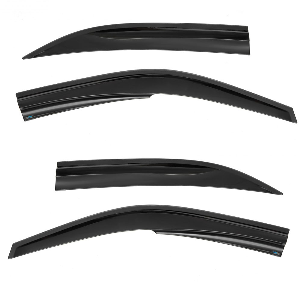 Дефлектори вікон (вітровики) Mercedes-Benz E-Klasse (W210) 1995-2002, 4шт, SunPlex, седан, на скотчі Київ - фото 1