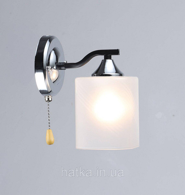 Бра A4456/1W (Чорний + Хром) Київ - фото 1