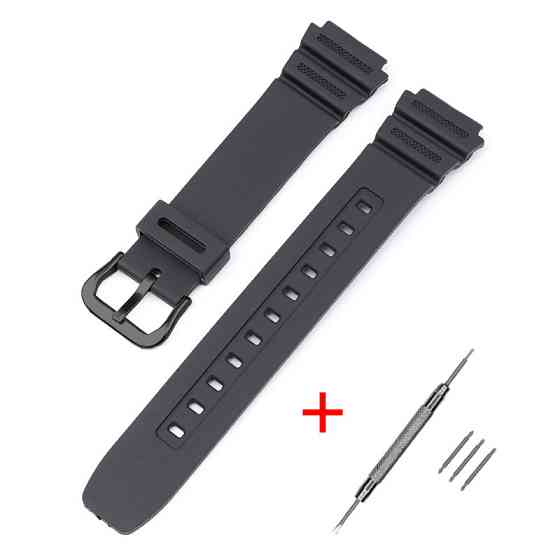 Ремешок для Casio AE-1000W Black Black SBR Киев