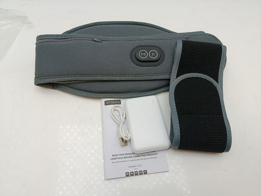 Акумуляторний пояс-масажер з підігрівом з павербанком 5000 мАг Comfytemp K9214 108*18 ( товар з вітрини) Луцк - изображение 1