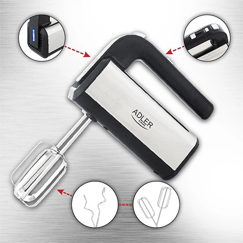 Миксер кухонный стационарный, Портативный ручной миксер Ручной с различными режимами скорости TK-54 Ивано-Франковск - изображение 2