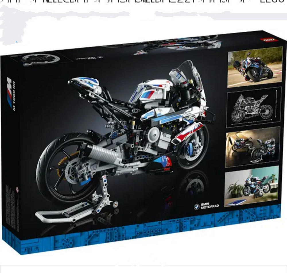 Конструктор мотоцикл  Technic BMW M 1000 RR 1920  деталей маштаб 1:10 мотоцикл БМВ Київ - фото 3