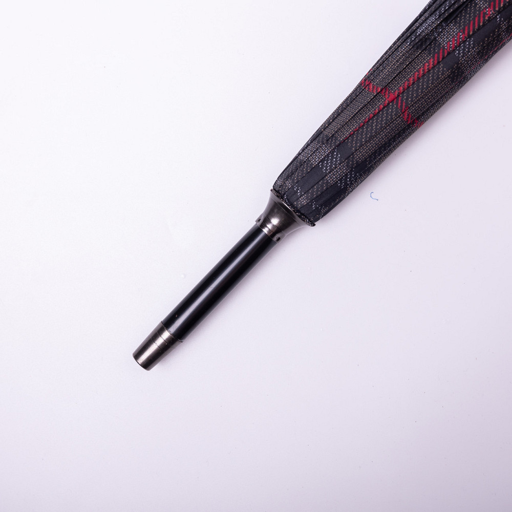 Полуавтоматичний зонт-трость сірий 117 см Київ - фото 1