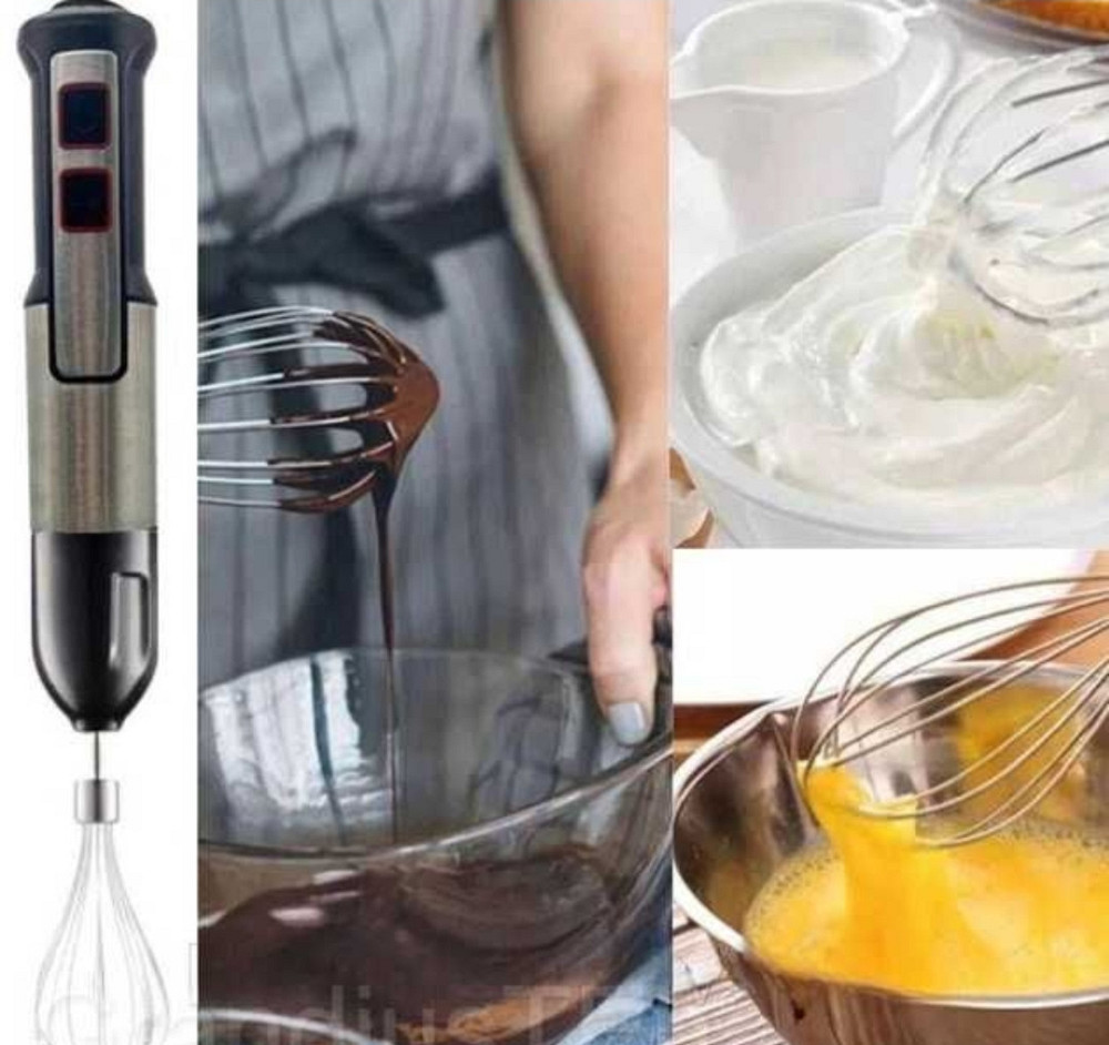 НЕМЕЦКИЙ заглибний блендер Rainberg RB-2293 6в1 з підставкою 1200 Вт. Київ - фото 4