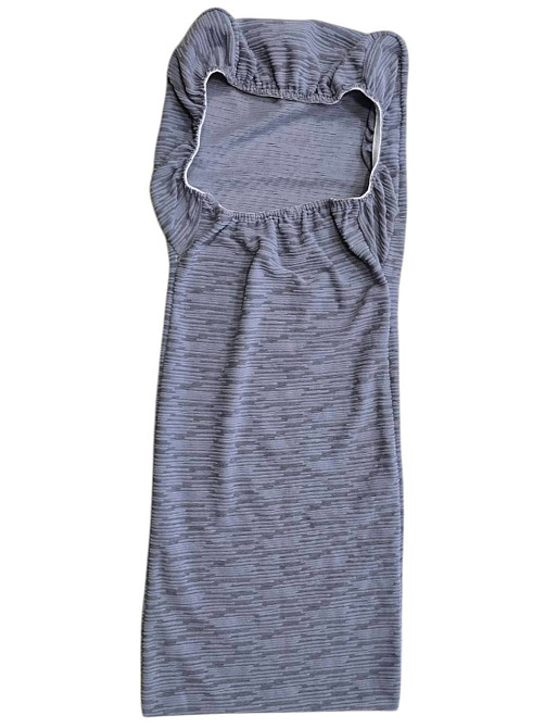 Универсальный натяжной чехол на стул со спинкой жаккард абстракция милано Royan 0090 Белая Церковь - изображение 2