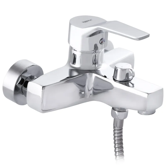 Стильний змішувач для ванни Zerix SEO 183 з зручним перемикачем ZX2759 Харків