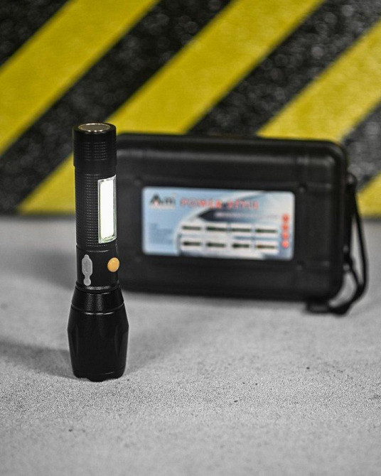 Ліхтарик ручний двосторонній на магніті Одеса - фото 2