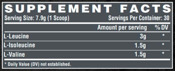 BCAA 6000 - 237g Fruit Punch Київ