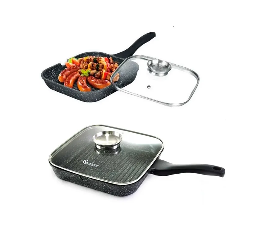 Сковорода-гриль UNIQUE UN-4012 28см Одесса - изображение 5