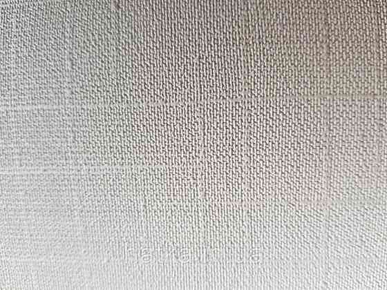 Шпалери вінілові на флізелін Marburg Tango 58861 однотонні пісочний тонка смужка, клітка під тканину 10х0.70 Київ