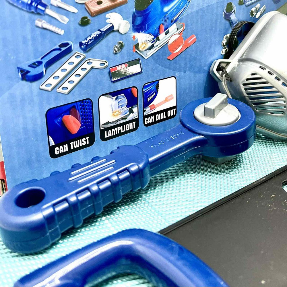 Набір інструментів електродриль та 14 предметів Синій Вид 1 (6801-2-3) Чернігів - фото 9