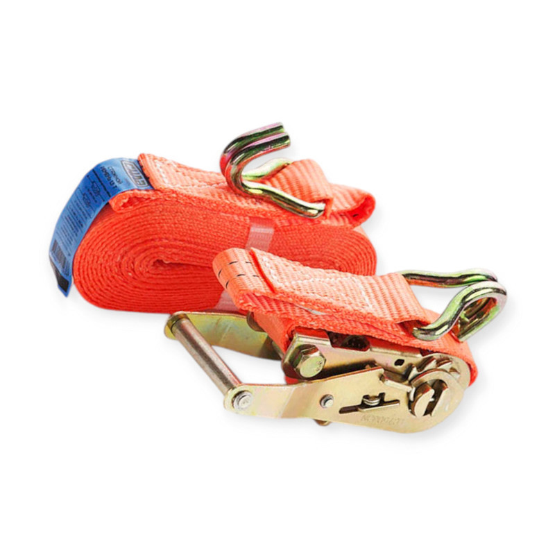 Трос 1,5т х 5м х 27мм метал. ручка полиэстр сила стяжной Мукачево - изображение 1