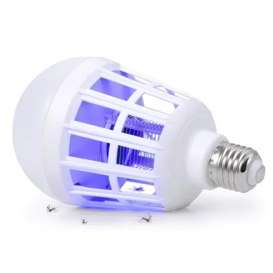 Світлодіодна антимоскітна лампа Zapp Light 9W, знищувач комах та комарів E27 з ультрафіолетом та функцією нічника Одеса