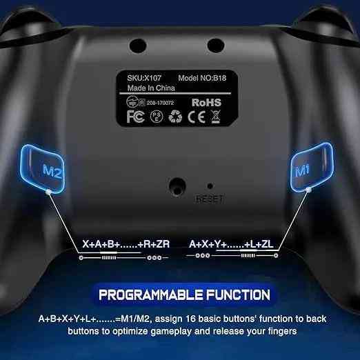 Безпровідний геймпад B18 для Nintendo Switch/Switch 2/Lite/OLED Луцьк